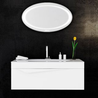 Подвесная тумба под раковину Clarberg Papyrus PAP0110 100см белый